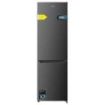 Cecotec Bolero CoolMarket Combi 250 Dark D Frigorifico Combi - Capacidad 250L - Compresor Inverter - Frio Envolvente - Cajon Humedad Regulable - Clase E - 54x57.6x180cm - Color Gris Oscuro