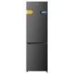 Cecotec Bolero CoolMarket Combi 250 Dark E Frigorifico Combi - Capacidad 250L - Temperatura Regulable - Frio Envolvente - Cajon Humedad Regulable - Clase E - 54x57.6x180cm - Color Acero
