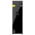 Cecotec Bolero CoolMarket Combi 250 WD Black Glass D Frigorifico Combi - Capacidad 250L - Compresor Inverter - Puerta de Cristal - Dispensador de Agua - Frio Envolvente - 54x57.6x180cm - Color Negro