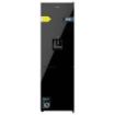 Cecotec Bolero CoolMarket Combi 250 WD Black Glass D Frigorifico Combi - Capacidad 250L - Compresor Inverter - Puerta de Cristal - Dispensador de Agua - Frio Envolvente - 54x57.6x180cm - Color Negro
