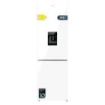 Cecotec Bolero CoolMarket Combi 250 WD White Glass D Frigorifico Combi - 250L - Compresor Inverter - Dispensador de Agua - Frio Envolvente - Cajon Humedad Regulable - 54x57.6x180cm - Color Blanco