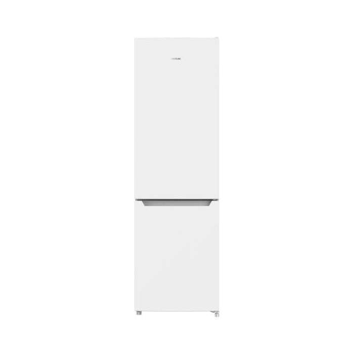 Cecotec Bolero CoolMarket Combi 250 White D Frigorifico Combi - Capacidad 250L - Temperatura Regulable - Frio Envolvente - Cajon Humedad Regulable - Clase D - 181x55cm - Color Blanco