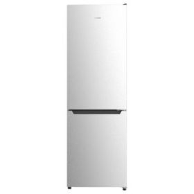 Cecotec Bolero CoolMarket Combi 322 Inox E Frigorifico Combi - Capacidad 322L - Cajon para Carne y Pesado - Frio Envolvente - Cajon Humedad Regulable - Clase E - 60x185cm - Color Acero