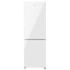 Cecotec Bolero CoolMarket Combi 322 White Cristal E Frigorifico Combi - Capacidad 322L - Temperatura Regulable - Congelacion Ultrarapida - Frio Envolvente - Clase E - 185x60cm - Color Blanco
