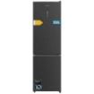 Cecotec Bolero CoolMarket Combi 335 Dark E Frigorifico Combi - 333L - Luz LED - Compresor Inverter - Congelacion Ultrarapida - Silencioso - Frio Envolvente - Clase E - 195.3x59.5cm - Color Gris Oscuro