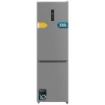 Cecotec Bolero CoolMarket Combi 335 Grey E Frigorifico Combi - Capacidad 335L - Luz LED - Compresor Inverter - Congelacion Ultrarapida - Silencioso - Frio Envolvente - Clase E - 195.3x59.5cm - Color Gris
