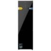 Cecotec Bolero CoolMarket Combi 356 Black Glass E Frigorifico Combi - 356L - Modo Vacaciones - Puerta de Cristal - Frio Envolvente - Cajon Humedad Regulable - Clase E - 59.5x63.5x200cm - Color Negro