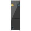 Cecotec Bolero CoolMarket Combi 356 Grey Glass E Frigorifico Combi - Capacidad 356L - Modo Vacaciones - Frio Envolvente - Cajon Humedad Regulable - Clase E - 59.5x63.5x200cm - Color Gris