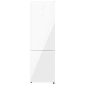 Cecotec Bolero CoolMarket Combi 356 White Cristal D Frigorifico Combi - 356L - Modo Vacaciones - Cajon para Carne y Pesado - Frio Envolvente - Cajon Humedad Regulable - Clase D - 200x60cm - Color Blanco