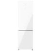 Cecotec Bolero CoolMarket Combi 356 White Cristal D Frigorifico Combi - 356L - Modo Vacaciones - Cajon para Carne y Pesado - Frio Envolvente - Cajon Humedad Regulable - Clase D - 200x60cm - Color Blanco