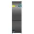 Cecotec Bolero CoolMarket Combi 356i Dark D Frigorifico Combi - Luz LED - Modo Vacaciones - Acero Inoxidable - Total Nofrost - Frio Envolvente - Cajon Humedad Regulable - 59.5x200cm - Color Gris Oscuro