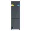 Cecotec Bolero CoolMarket Combi 356i Grey Glass D Frigorifico Combi - 356L - LED - Modo Vacaciones - Total Nofrost - Frio Envolvente - Puerta de Cristal - Cajon Humedad Regulable - 59.5x200cm - Color Gris