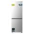 Cecotec Bolero CoolMarket Combi 409 Inox C Frigorifico Combi - Capacidad 409L - Compresor Inverter - Congelacion Ultrarapida - Silencioso - Frio Envolvente - Clase C - 185x59.5cm - Color Acero