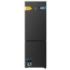 Cecotec Bolero CoolMarket Combi 456 Dark E Frigorifico Combi - Capacidad 456L - Compresor Inverter - Congelacion Ultrarapida - Silencioso - Frio Envolvente - Clase E - 201x59.5cm - Color Gris Oscuro