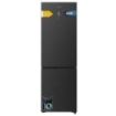 Cecotec Bolero CoolMarket Combi 456 Dark E Frigorifico Combi - Capacidad 456L - Compresor Inverter - Congelacion Ultrarapida - Silencioso - Frio Envolvente - Clase E - 201x59.5cm - Color Gris Oscuro