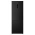 Cecotec Bolero CoolMarket Combi 495 Dark E Frigorifico Combi - Capacidad 495L - Luz LED - Temperatura Regulable - Cajon para Carne y Pesado - Cajon Humedad Regulable - Clase E - 200x70cm - Color Acero