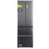 Cecotec Bolero CoolMarket Combi F2D 395 Inox E Frigorifico Puerta Francesa de 4 Puertas - Capacidad 395L - Compresor Inverter - Frio Envolvente - Clase E - 185x59.5x68cm - Color Gris Oscuro