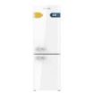 Cecotec Bolero CoolMarket Combi Origin 231 NF White E Frigorifico Combi - Capacidad 231L - Estilo Retro - Frio Envolvente - Cajon Humedad Regulable - Clase E - 54x68.8x176.5cm - Color Blanco