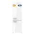 Cecotec Bolero CoolMarket Combi Origin 250 NF White E Frigorifico Combi - Capacidad 250L - Estilo Retro - Frio Envolvente - Cajon Humedad Regulable - Clase E - 54x68.8x186.5cm - Color Blanco
