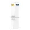 Cecotec Bolero CoolMarket Combi Origin 250 NF White E Frigorifico Combi - Capacidad 250L - Estilo Retro - Frio Envolvente - Cajon Humedad Regulable - Clase E - 54x68.8x186.5cm - Color Blanco