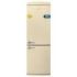 Cecotec Bolero CoolMarket Combi Origin 294+ Beige E Frigorifico Combi - Capacidad 294L - Congelacion Ultrarapida - Estilo Retro - Frio Envolvente - Clase E - 60.5x63.1x190.2cm - Color Beige