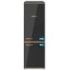 Cecotec Bolero CoolMarket Combi Origin 300 Black E Frigorifico Combi - Capacidad 300L - Temperatura Regulable - Estilo Retro - Cajon para Carne y Pesado - Clase E - Color Negro