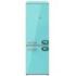 Cecotec Bolero CoolMarket Combi Origin 300 Green E Frigorifico Combi - Capacidad 300L - Temperatura Regulable - Estilo Retro - Cajon para Carne y Pesado - Clase E - Color Menta