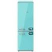 Cecotec Bolero CoolMarket Combi Origin 300 Green E Frigorifico Combi - Capacidad 300L - Temperatura Regulable - Estilo Retro - Cajon para Carne y Pesado - Clase E - Color Menta