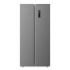 Cecotec Bolero CoolMarket SBS 430 Dark E Frigorifico Americano - Capacidad 430L - Temperatura Regulable - Frio Envolvente - Pantalla en Puerta - Modo Vacaciones y Eco - 176x84cm - Color Gris