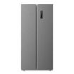 Cecotec Bolero CoolMarket SBS 430 Dark E Frigorifico Americano - Capacidad 430L - Temperatura Regulable - Frio Envolvente - Pantalla en Puerta - Modo Vacaciones y Eco - 176x84cm - Color Gris