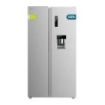 Cecotec Bolero CoolMarket SBS 559 Inox C Frigorifico Americano - Capacidad 559L - Nofrost - Dispensador de Agua - Luz LED - Compresor Inverter - Frio Envolvente - 91.2x70.4x177cm - Color Acero