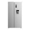 Cecotec Bolero CoolMarket SBS 559 Inox D Frigorifico Americano - Capacidad 559L - Nofrost - Luz LED - Compresor Inverter - Dispensador de Agua - Frio Envolvente - 91.2x70.4x177cm - Color Acero