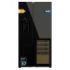 Cecotec Bolero CoolMarket TDW 529 WID Black Glass E Frigorifico Americano con Vinoteca - 529L - Compresor Inverter - Modo Vacaciones - Puerta de Cristal - Frio Envolvente - 91.1x70.6x183cm - Color Negro
