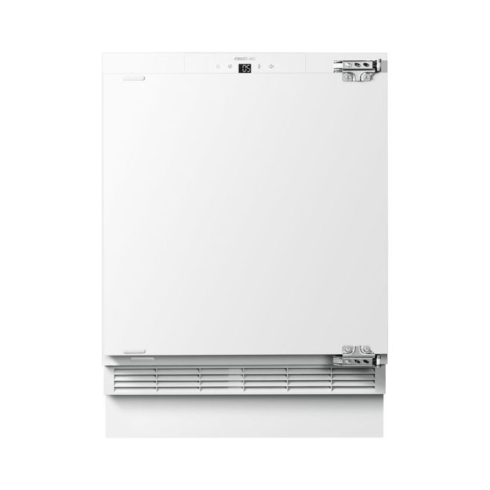 Cecotec Bolero Coolmarket TF BI 101 E Mini Congelador Integrable - Capacidad 101L - Silencioso 38dB - Temperatura Regulable - Puerta Reversible - Color Blanco