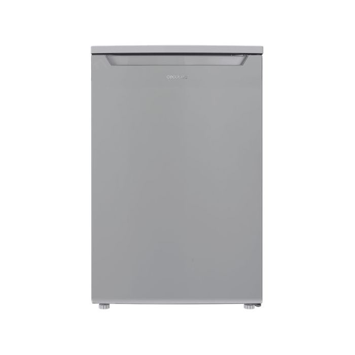 Cecotec Bolero CoolMarket TT 107 Inox Mini Frigorifico - Capacidad 107L - Temperatura Regulable - Cajon Congelador - Cajon de Conservacion de Alimentos - Color Acero