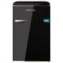 Cecotec Bolero CoolMarket TT Origin 110 Black E Mini Frigorifico - Capacidad 110L - Estilo Retro - Cajon para Hielo - Luz Interior - Tirador Cromado - Bandejas de Cristal - Color Negro