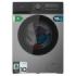Cecotec Bolero DressCode 10450 Inverter Steel Lavadora de Carga Frontal - Capacidad 10kg - Velocidad 1400rpm - Temperatura Regulable - Display LED - Motor Inverter - Inicio Programable - Color Gris