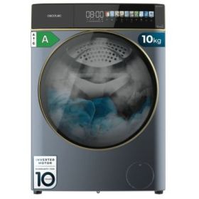 Cecotec Bolero DressCode 10900 Autodose Inverter FullColor Titanium A Lavadora de Carga Frontal con Autodosis - Capacidad 10kg - Velocidad 1400rpm - Pantalla 10.3" - Motor Inverter - Color Azul