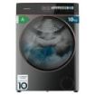 Cecotec Bolero DressCode 10900 Inverter FullColor Steel A Lavadora de Carga Frontal - Capacidad 10kg - Velocidad 1400rpm - Pantalla 10.3" - Puerta XXL - Motor Inverter - 11 Programas - Color Gris Oscuro