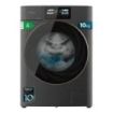 Cecotec Bolero DressCode 10950 Autodose Inverter 3D Steel A Lavadora Autodosis de Carga Frontal - Capacidad 10kg - Velocidad 1400rpm - Pantalla 9.2" - Puerta XXL - Motor Inverter - Color Gris Oscuro