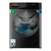 Cecotec Bolero DressCode 7610 Inverter Steel A Lavadora de Carga Frontal - Capacidad 7kg - Velocidad 1400rpm - Motor Inverter - 15 Programas - Color Gris Oscuro