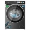 Cecotec Bolero DressCode 8970 Direct Drive Steel Lavadora de Carga Frontal - Capacidad 8kg - Velocidad 1400rpm - Puerta XXL - 11 Programas - Color Gris Oscuro