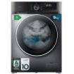 Cecotec Bolero DressCode 9500 Inverter Steel A Lavadora de Carga Frontal - Capacidad 9kg - Velocidad 1400rpm - Seguro Infantil - Display LED - Motor Inverter - Inicio Programable - Color Gris Oscuro
