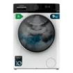 Cecotec Bolero DressCode 9610 Inverter A Lavadora de Carga Frontal - Capacidad 9kg - Velocidad 1400rpm - Seguro Infantil - Motor Inverter - 15 Programas - Color Blanco y Negro