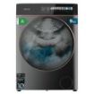 Cecotec Bolero DressCode 9900 Inverter FullColor Steel A Lavadora de Carga Frontal - Capacidad 9kg - Velocidad 1400rpm - Pantalla 10.3" - Puerta XXL - Motor Inverter - 11 Programas - Color Gris Oscuro