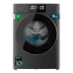 Cecotec Bolero DressCode 9950 Autodose Inverter 3D Steel A Lavadora de Carga Frontal con Autodosis - Capacidad 9kg - Velocidad 1400rpm - Pantalla 9.2" - Puerta XXL - Motor Inverter - Color Gris Oscuro