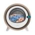 Cecotec Bolero DressCode Dry 3500V Gold Mini Secadora de Evacuacion 3kg - Temperatura Regulable - 8 Programas - Luz Ultravioleta - Tambor de Acero Inoxidable - Inicio Programable - Color Blanco