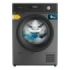 Cecotec Bolero Dresscode Dry 8330 Steel Secadora con Bomba de Calor de 8kg - 15 Programas - Giro Bidireccional Del Tambor - Inicio Programable - Bloqueo de Seguridad - Color Gris Oscuro