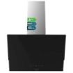 Cecotec Bolero Flux DT 608001 Glass Black A++ Campana Extractora de 60cm - 210W - Succion 800m3/h - Luz LED - Pantalla LED - Incluye Accesorios - Filtros de Carbono Incluidos - Color Negro