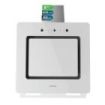 Cecotec Bolero Flux DT 608002 Glass White A++ Campana Extractora de 60cm - 210W - Succion 800m3/h - Luz LED - Pantalla LED - Incluye Accesorios - Filtros de Carbono Incluidos - Color Blanco